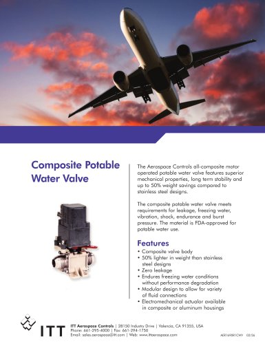 Composite Potable Water Valve