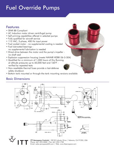 Fuel Override Pumps