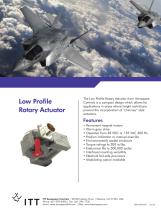 Low Profile Rotary Actuator-1