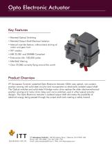 Opto-Electronic Control Actuator System Component - 1