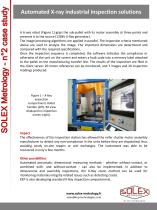 Automated X - ray industrial inspection solutions - 2