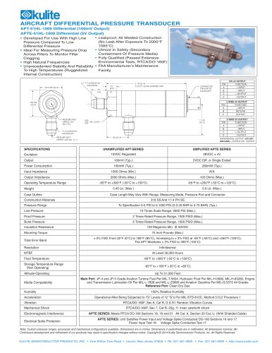 APT-51HL-1000 / APTE-51HL-1000 Differential