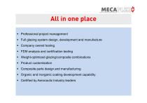 MECAPLEX Overview 2020 - 16