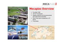 MECAPLEX Overview 2020 - 4