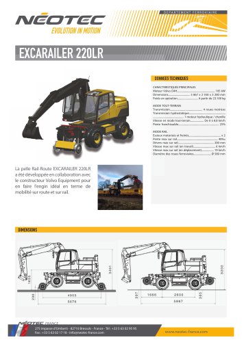 EXCARAILER 220LR