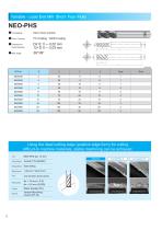 Variable Lead End Mill NEO Series - 4