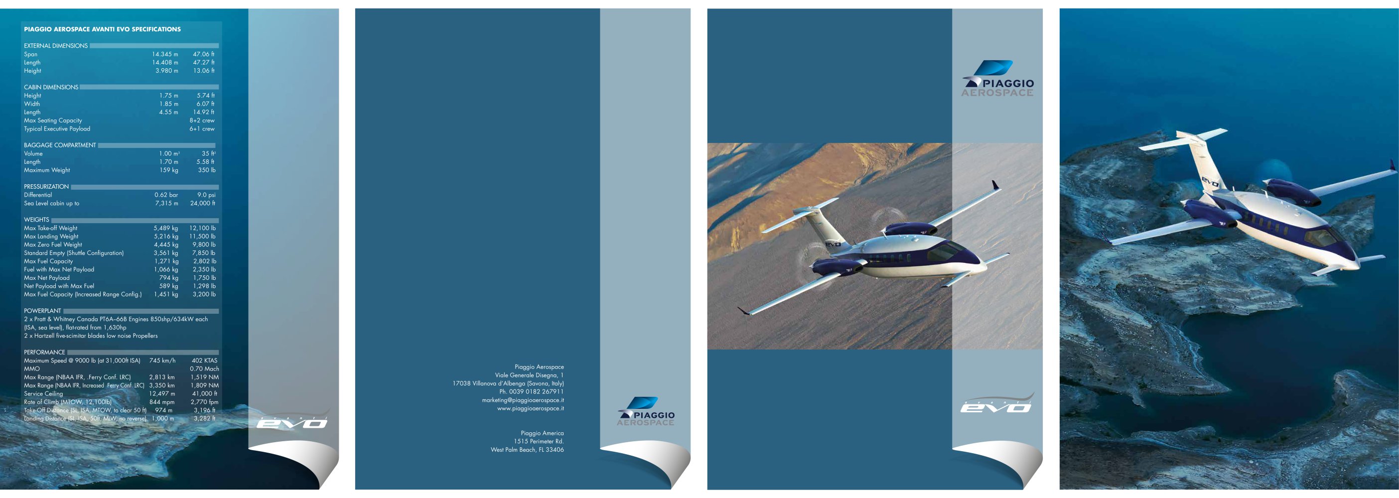 AvantiEVO catalogue - PIAGGIO AEROSPACE