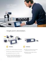 Brochure Laser Doppler Vibrometers | Optical, non-contact measurement of vibration, acoustics & dynamics - 2