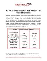 RM-3007 Bismaleimide (BMI) Paste Adhesive Filler - 2