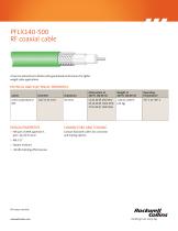 PFLX140-500 RF coaxial cable - 1