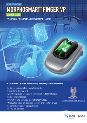 MULTIMODAL FINGER VEIN AND FINGERPRINT SCANNER