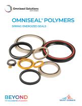 OMNISEAL® POLYMERS SPRING-ENERGIZED SEALS