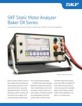 SKF Static Motor Analyzer Baker DX Series - 1