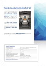 SLM®125 Selective Laser Melting Machine - 2