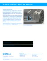 Application brief: Sacrificial Tooling for Composite Part Fabrication - 3