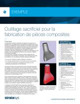 Application: Outillage sacrificiel pour la fabrication de pièces composites - 1