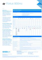 Fortus 900mc spec sheet - 2