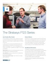 The Stratasys F123 Series - 2