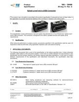 Splash proof micro-USB Connector - 1