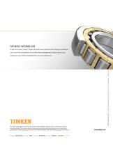 Timken® Cylindrical Roller Bearings - 16