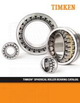 TIMKEN® SPHERICAL ROLLER BEARING CATALOG - 1