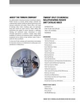 TIMKEN ® SPLIT CYLINDRICAL ROLLER BEARING HOUSED UNIT CATALOG - 3