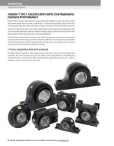 Timken® Tapered Roller Bearing Type E Housed Units - 8