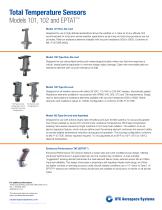 Total Temperature Sensors Models 101, 102 and EPTAT™ - 2