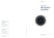 Alloys for the Aerospace Industry - 1