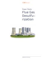 Flue Gas  Desulfu– rization - 1