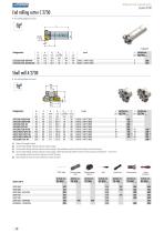 Milling tools with indexable inserts - 25