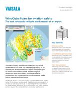 WindCube lidars for aviation safety