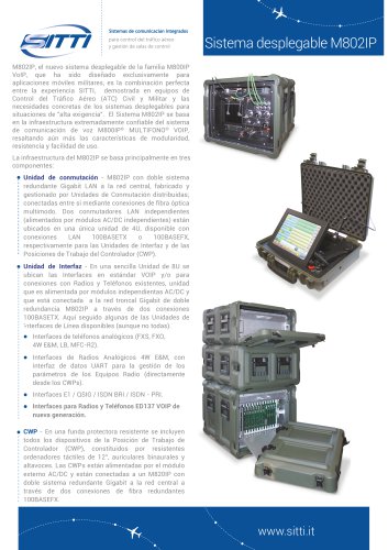 M802IP  Deployable System