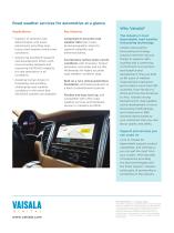 Vaisala road weather services for automotive ADAS & AD - 2