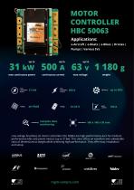 31 kW MOTOR CONTROLLER HBC 50063 - 1