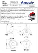 FS20 Range of Fuel Selectors - 6