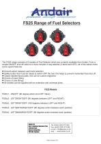 FS25 Range of Fuel Selectors - 1