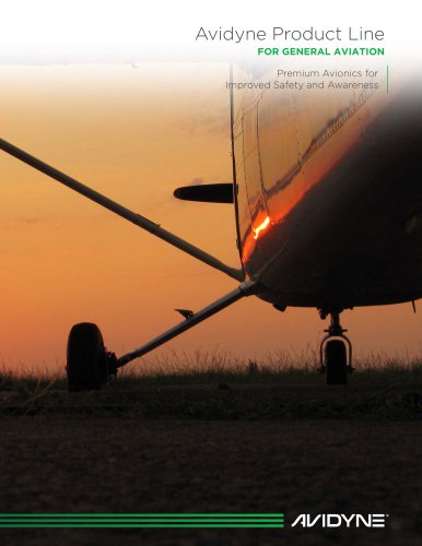 Avidyne Product Line