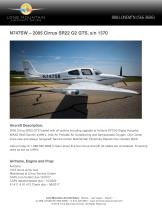 N747SW – 2005 CIRRUS SR22 G2 GTS - 1