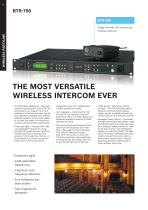 RTS Wired and Wireless Partyline-8