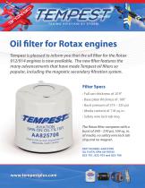 Oil lter for Rotax engines - 1