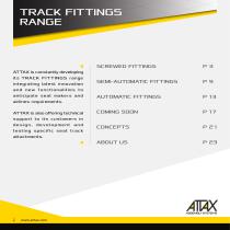 TRACK FITTINGS RANGE 2017 - 2