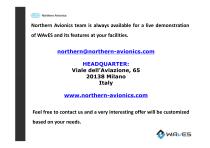 WAvES by NORTHERN AVIONICS - Presentation - 10