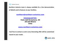 WAvES by NORTHERN AVIONICS - Presentation - 10