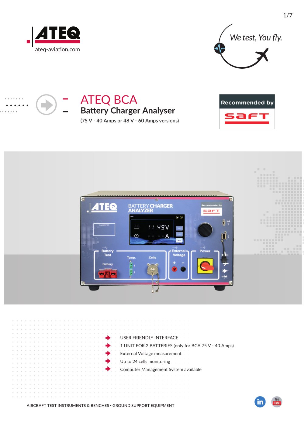 ATEQ BCA Factsheet - ATEQ Aviation Division