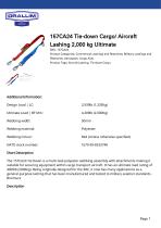 157CA24 Tie-down Cargo/ Aircraft Lashing 2,000 kg Ultimate