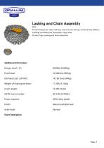 Lashing and Chain Assembly