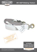 MC2/BZP - Webbing Tie Down