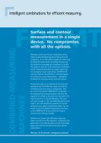 Contour & Surface Measurement - 2