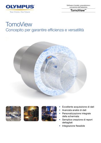 TomoView Concepito per garantire efficienza e versatilità